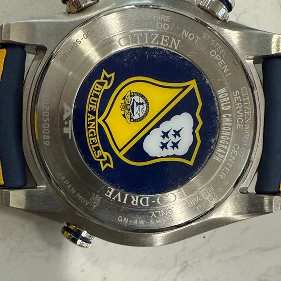 Citizen Men's Watch Blue Angel AT8020-03L Chronograph Watch - Picture 5 of 6